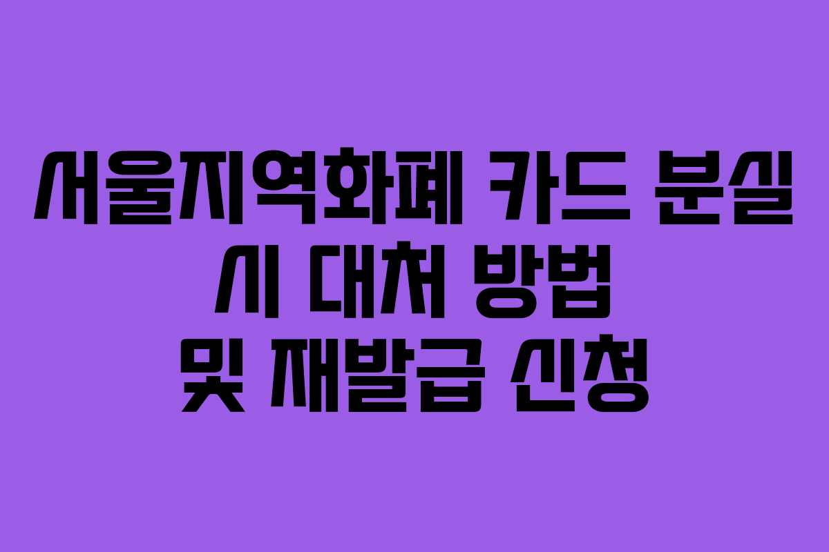 서울지역화폐-카드-분실-시-대처-방법-및-재발급-신청